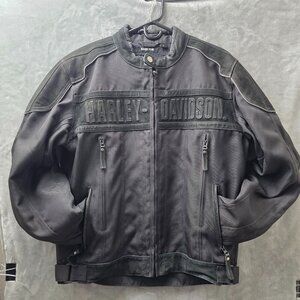 Harley Davidson Motorcycle Jacket L Good